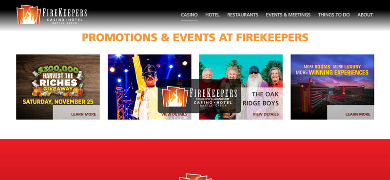 Who can open a Firekeepers Casino account